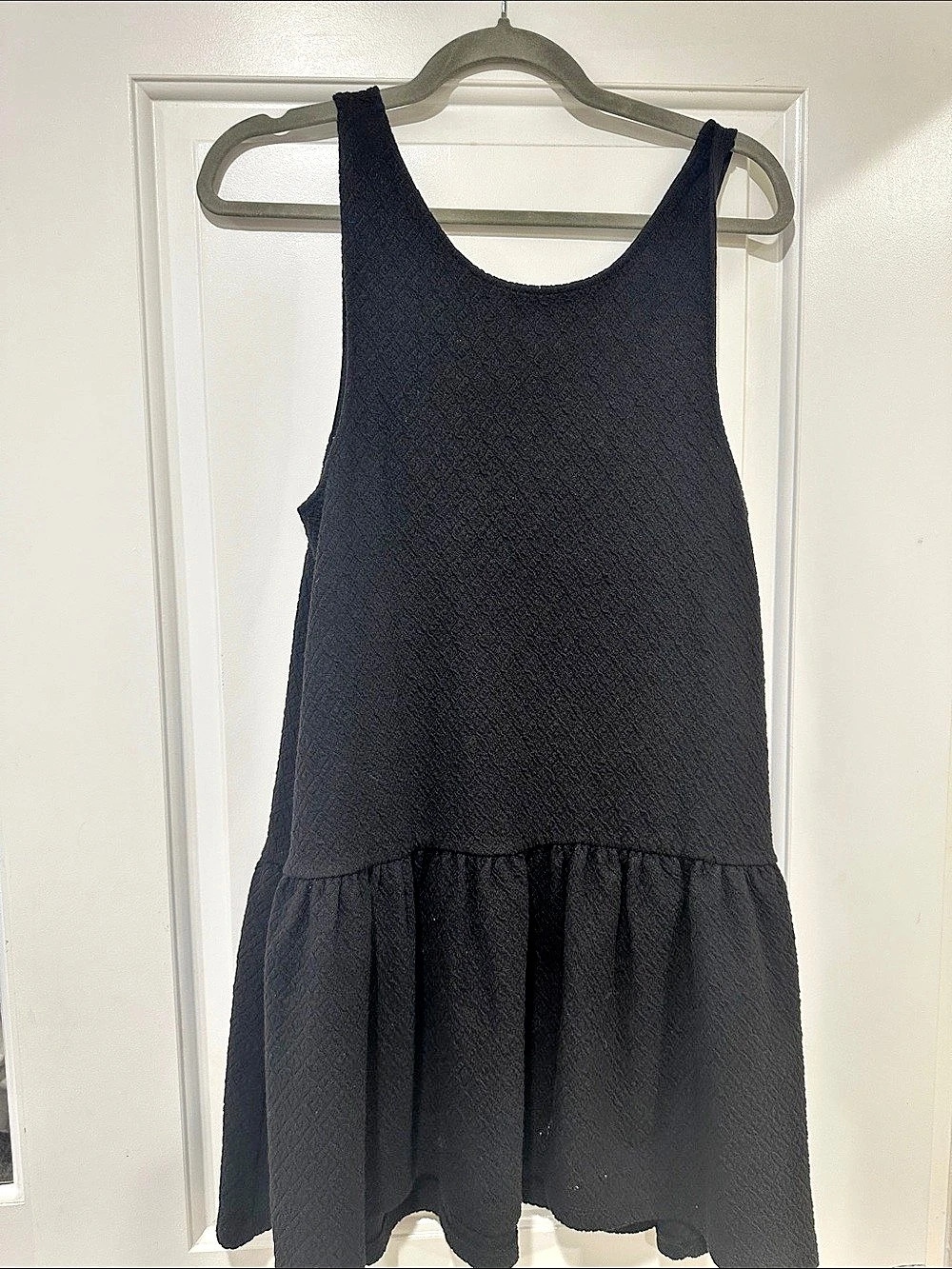 Free People Easy Street Minidress Black XS